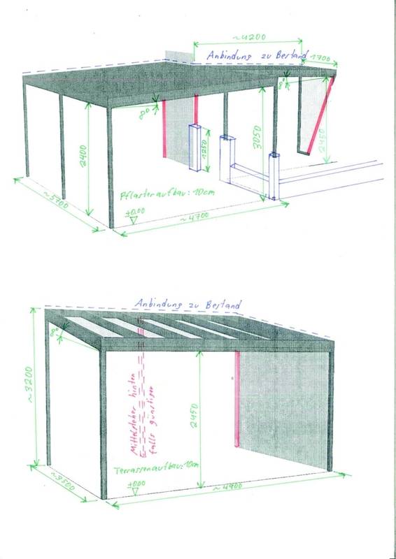 Carport Mit Ohne Anbindung Zum Haus